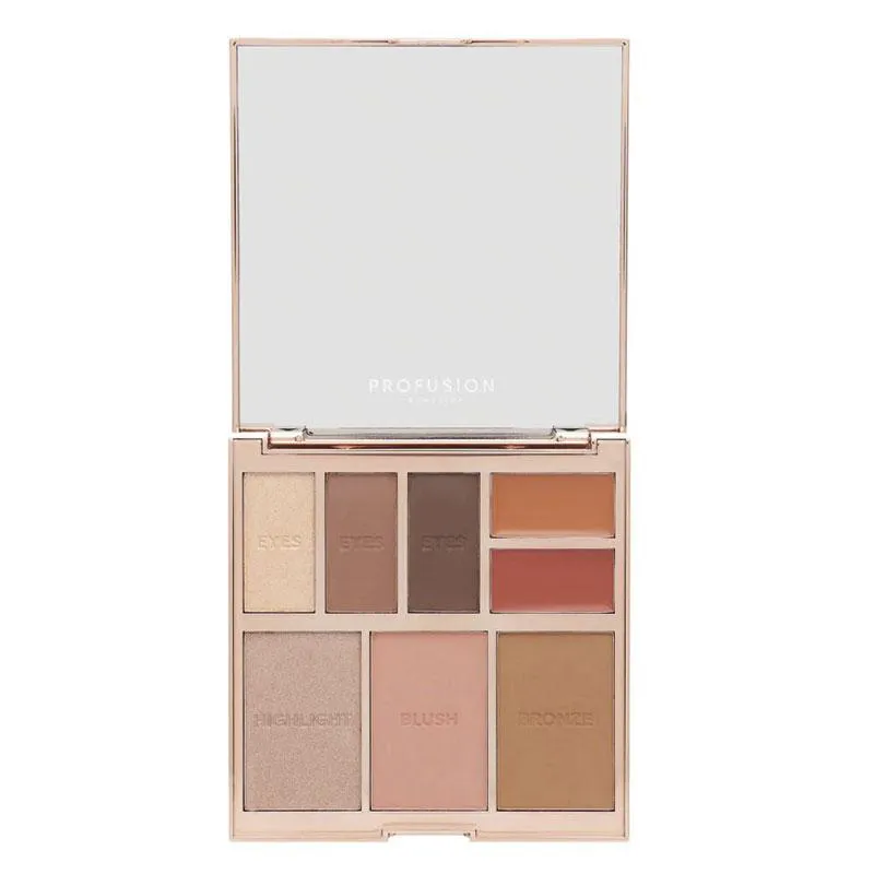PALETA MULTIFUNCIONAL PROFUSION FULL FACE NUDE 8 CORES