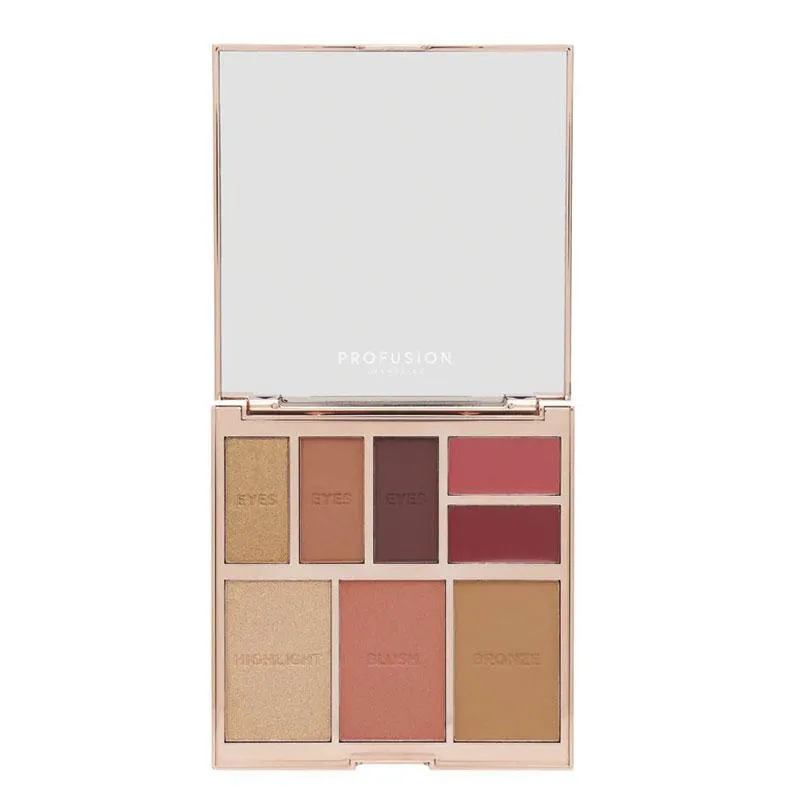 PALETA MULTIFUNCIONAL PROFUSION FULL FACE RADIANCE 8 CORES