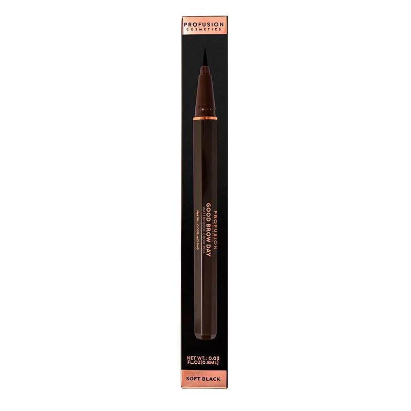CANETA SOBRANCELHAS PROFUSION GOOD BROW DAY SOFT BLACK