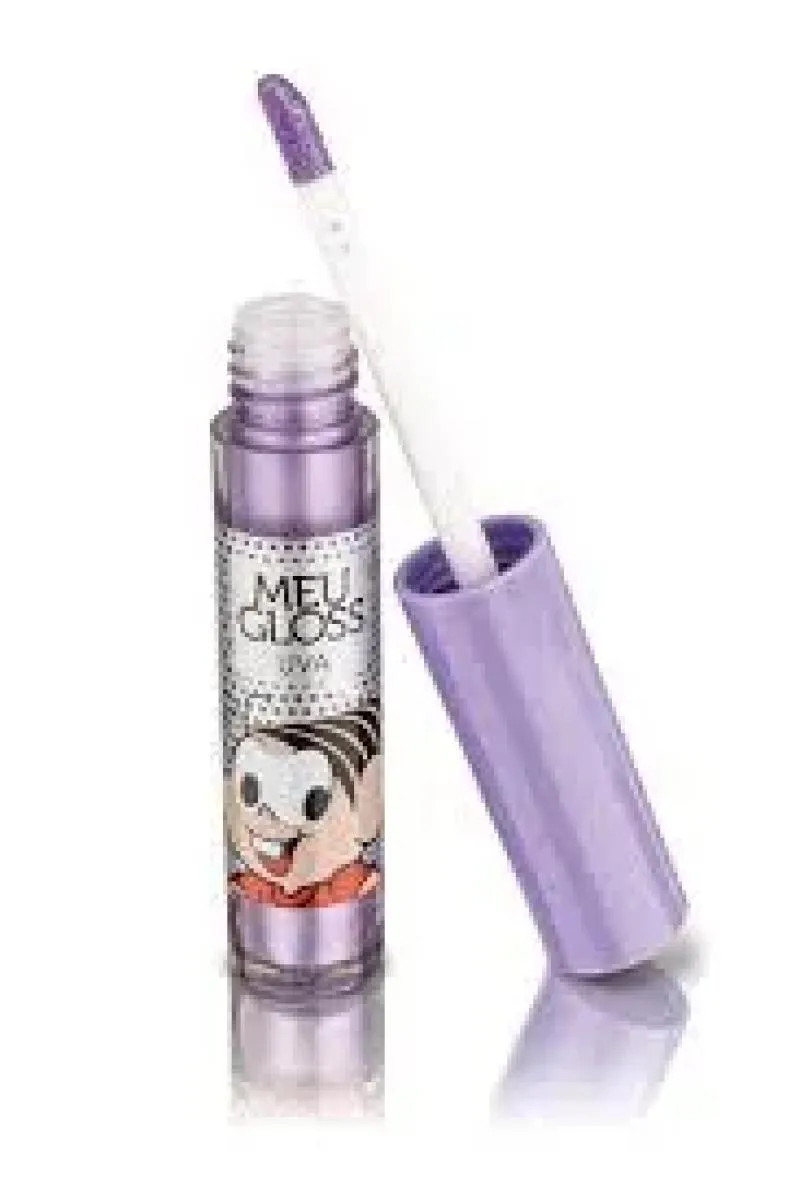 MEU LIP GLOSS TURMA DA MÔNICA UVA