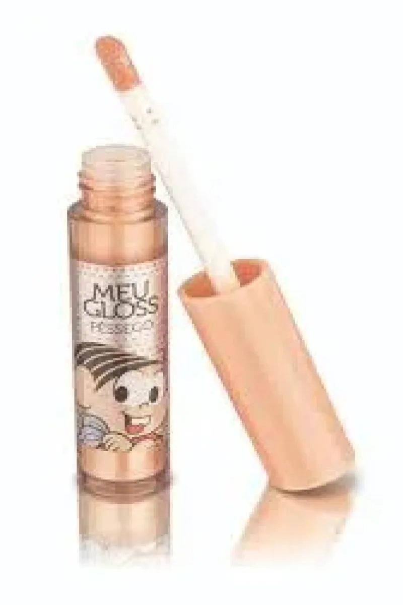 MEU LIP GLOSS TURMA DA MÔNICA TANGERINA
