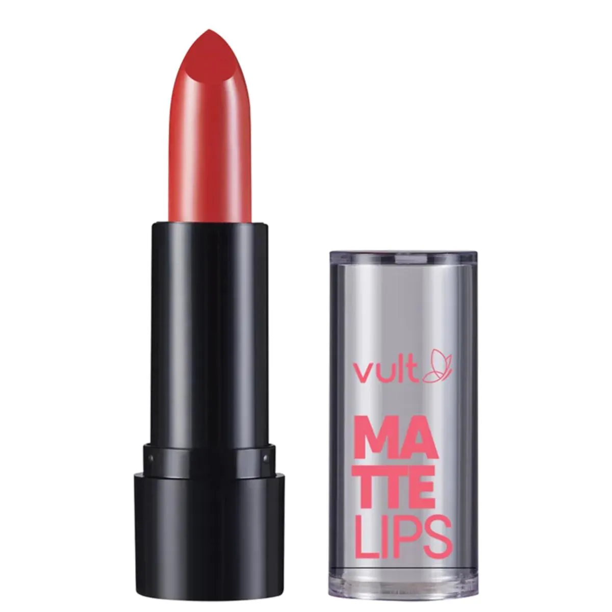 VULT BATOM MATTE LIPS VERMELHO CARMIM - 3,8G