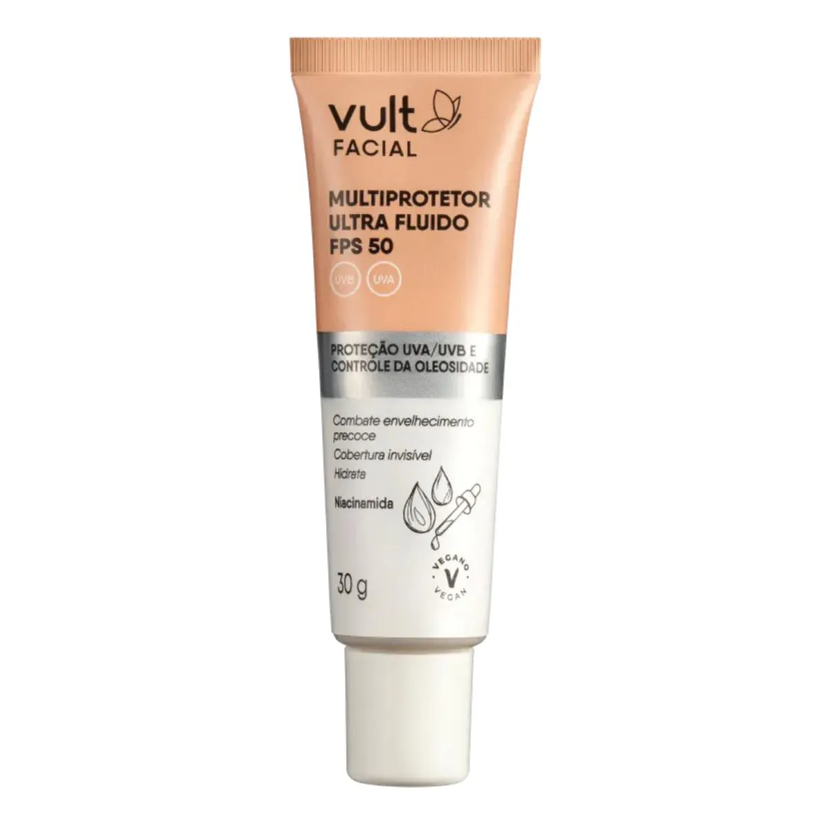 VULT CARE FPS 50 - MULTIPROTETOR SOLAR FACIAL 30G