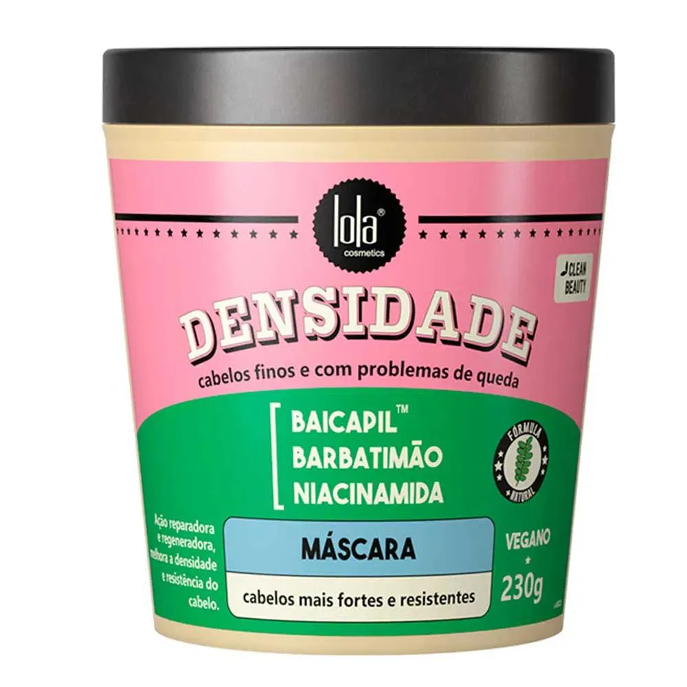 LOLA COSMETICS DENSIDADE - MáSCARA CAPILAR 230G