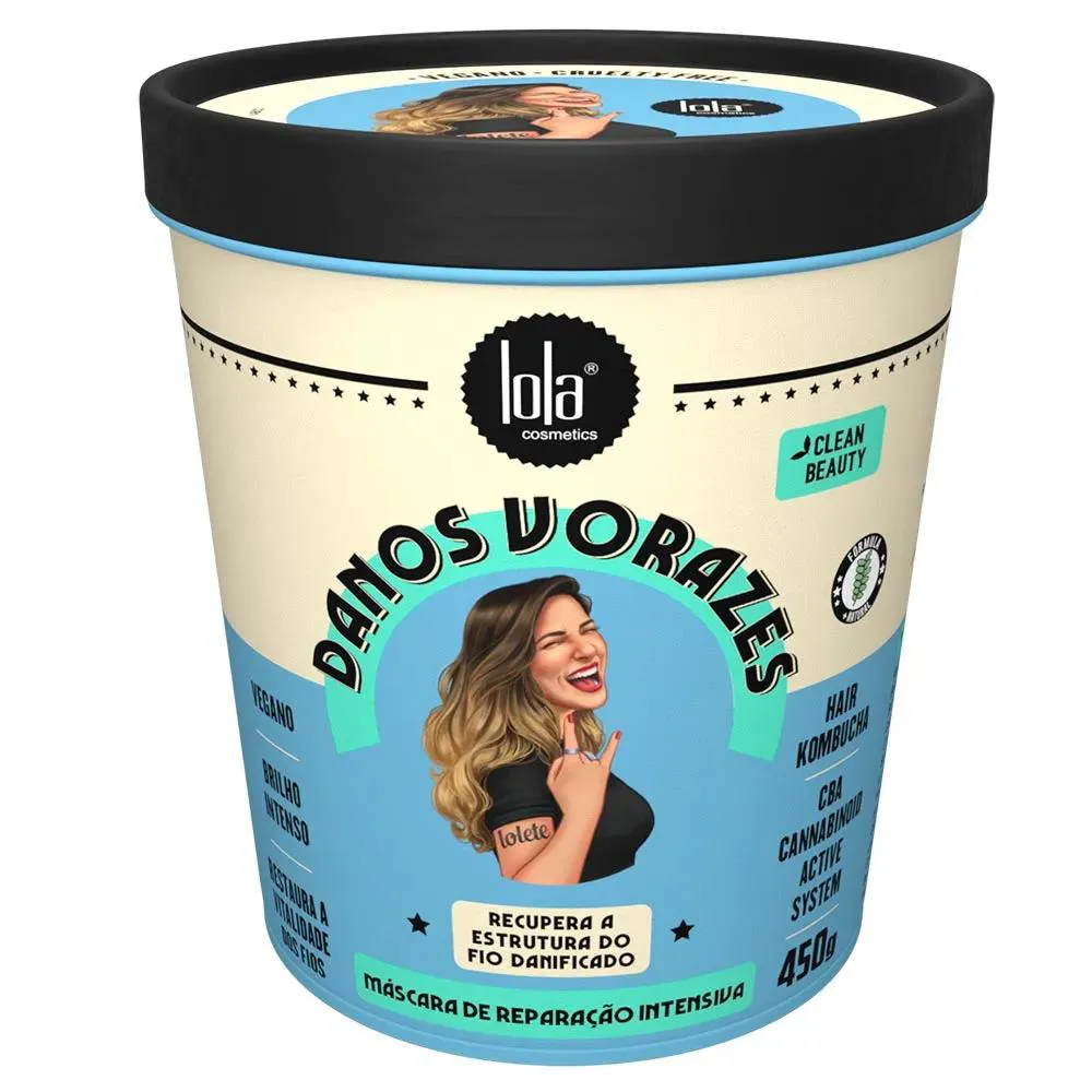 LOLA COSMETICS DANOS VORAZES - MáSCARA DE REPARAçãO 450G