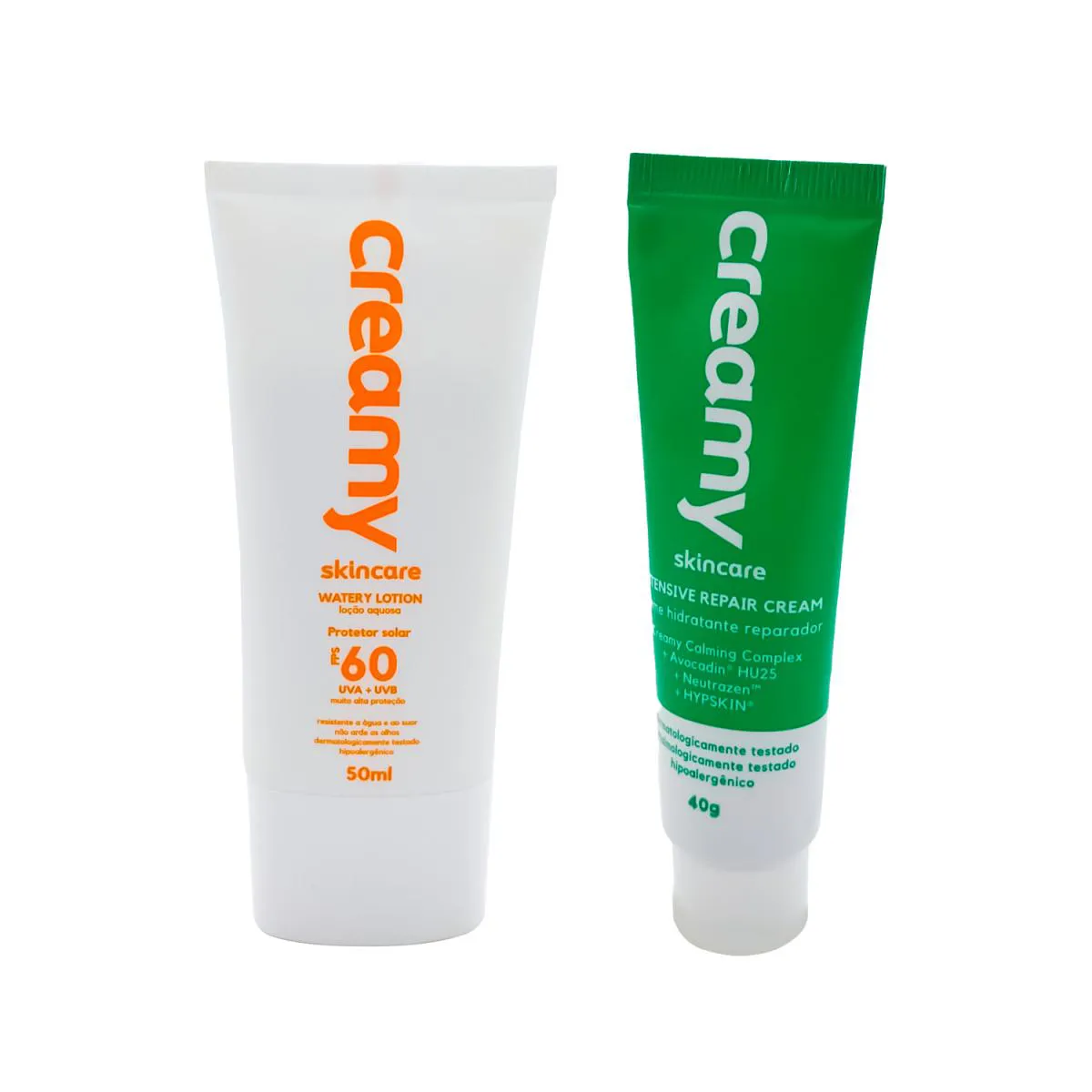 CREAMY KIT INTENSIVE REPAIR CREAM + PROTETOR SOLAR FPS 60