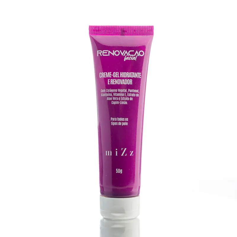 CREME-GEL HIDRATANTE E RENOVADOR MIZZ
