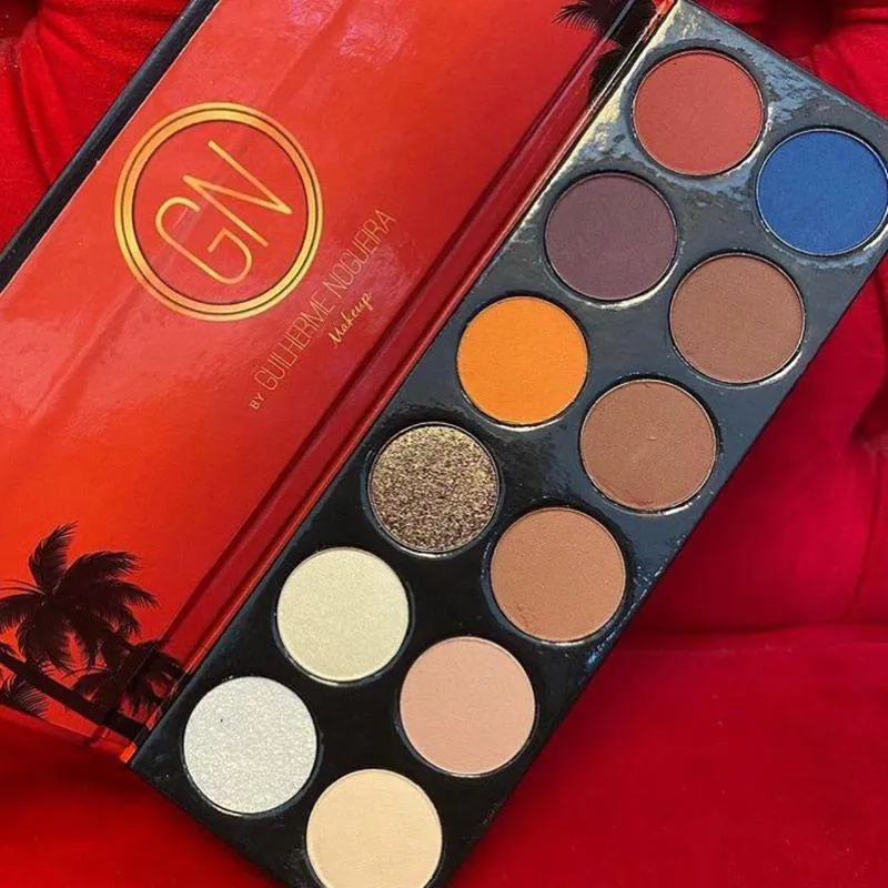 PALETA DE SOMBRAS 12 CORES - GUILHERME NOGUEIRA