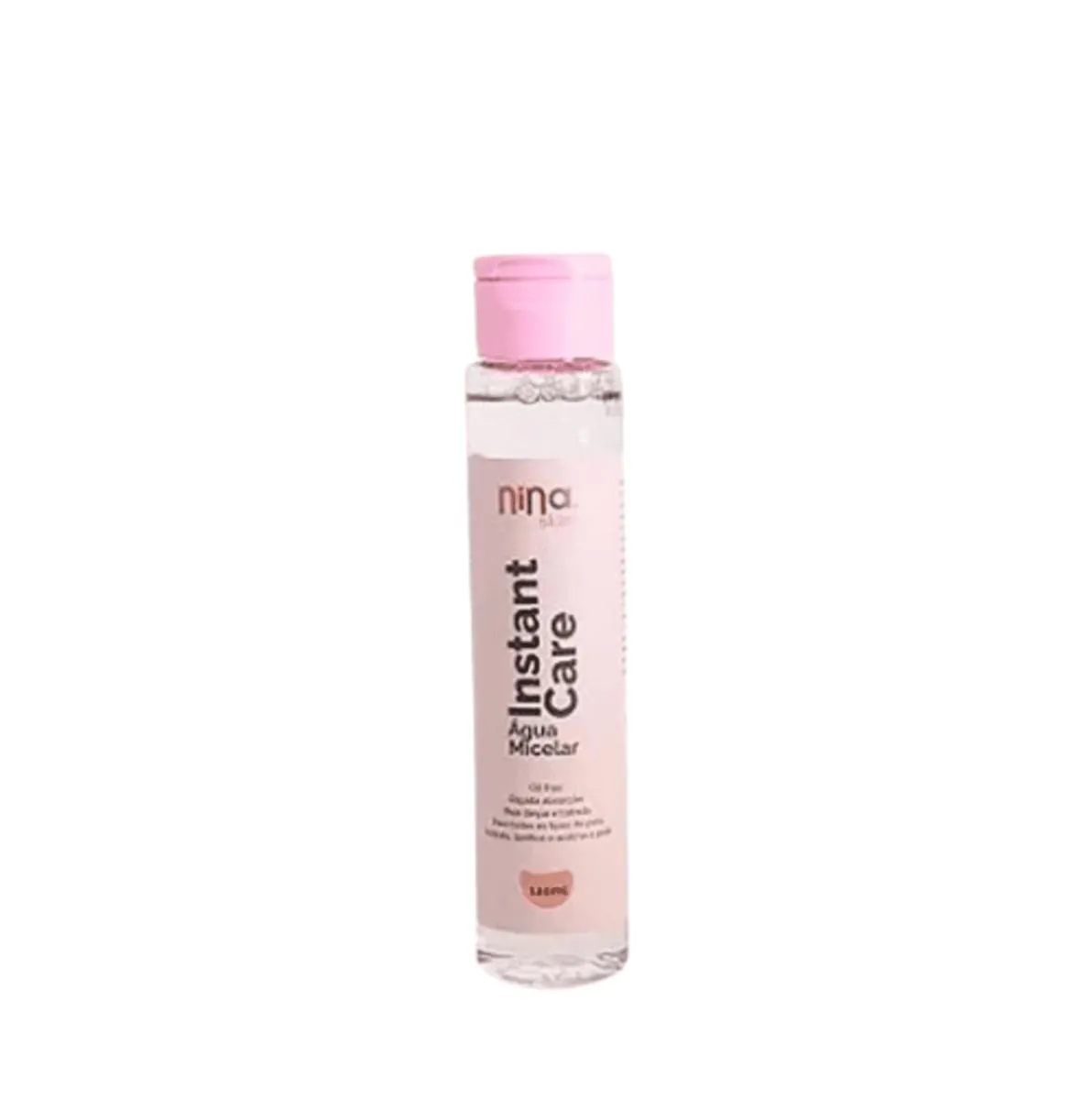 ÁGUA MICELAR INSTANT CARE - NINA MAKEUP