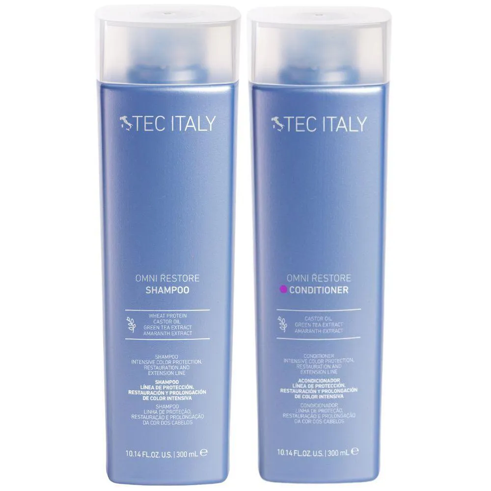 TEC ITALY OMNI RESTORE SHAMPOO 300ML + CONDICIONADOR 300ML