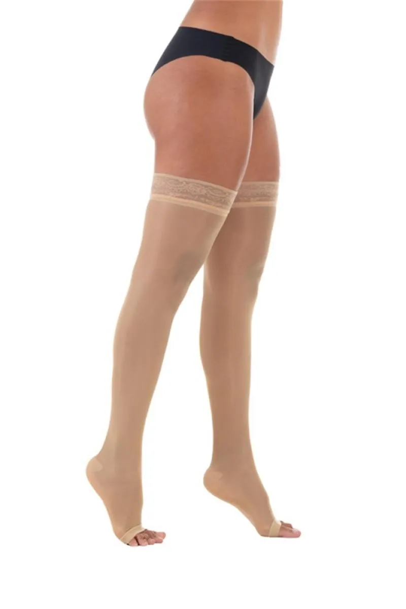 MEIA DE COMPRESSãO VENOSAN LEGLINE MEIA COXA 7/8 20-30 AGH P PE ABERTO OLINDA