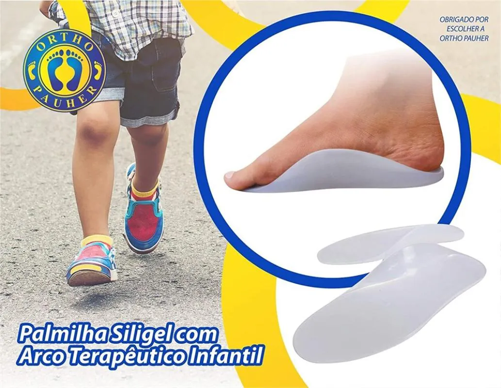 PALMILHA SILIGEL C/ ARCO TERAPEUTICO INFANTIL 27/28 ORTHO PAUHER 8000I