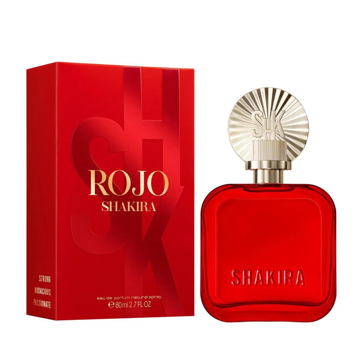 SHAKIRA ROJO EAU DE PARFUM 80ML FEMININO