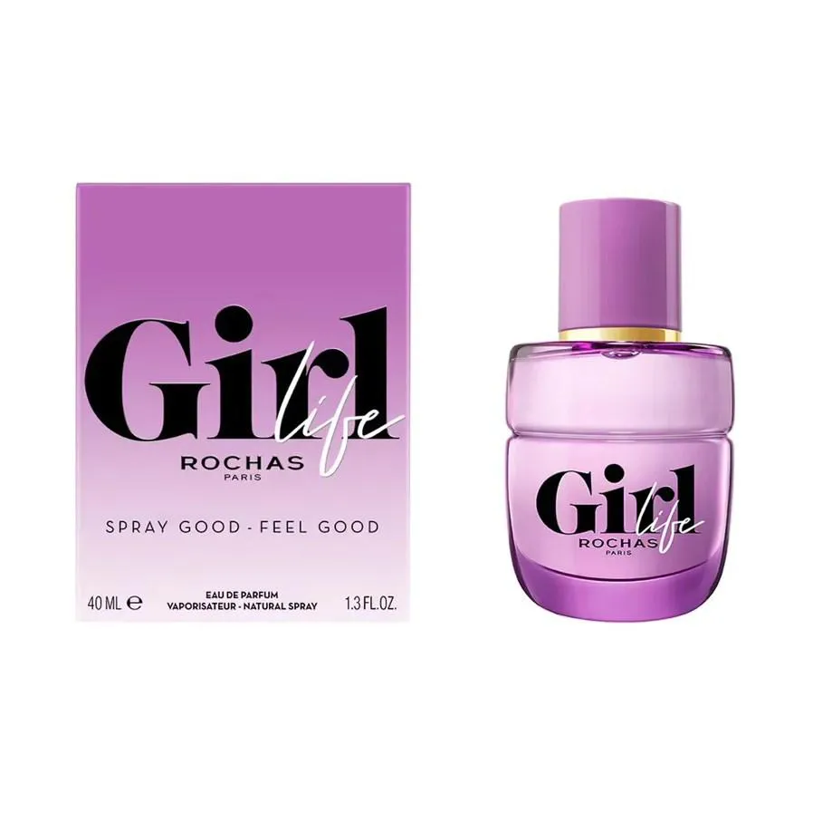 ROCHAS GIRL LIFE EAU DE PARFUM 40ML FEMININO