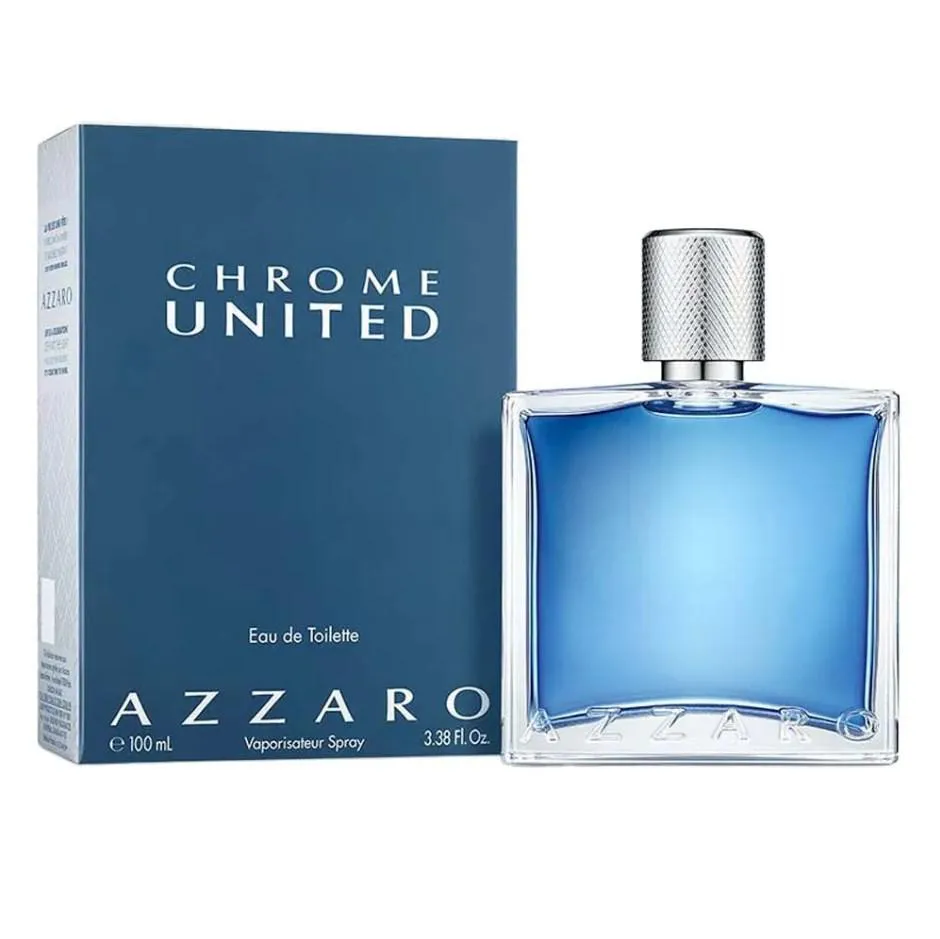 AZZARO CHROME UNITED EAU DE TOILETTE 100ML MASCULINO