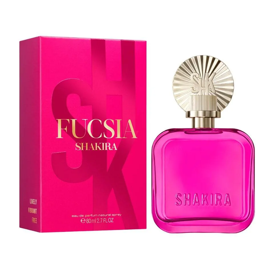 SHAKIRA FUCSIA EAU DE PARFUM 80ML FEMININO