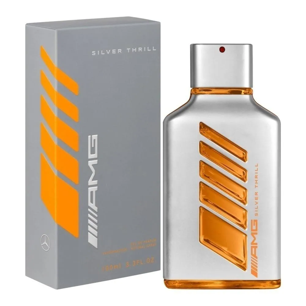 MERCEDES-BENZ AMG SILVER THRILL EAU DE PARFUM 100ML MASCULINO