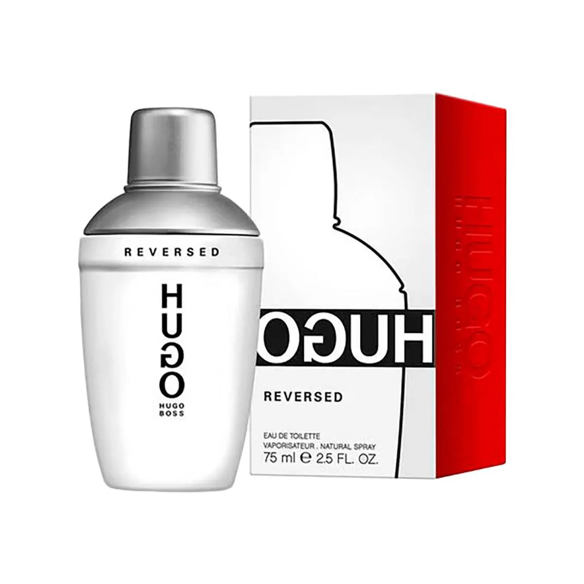 HUGO BOSS HUGO REVERSED EAU DE TOILETTE 75ML MASCULINO
