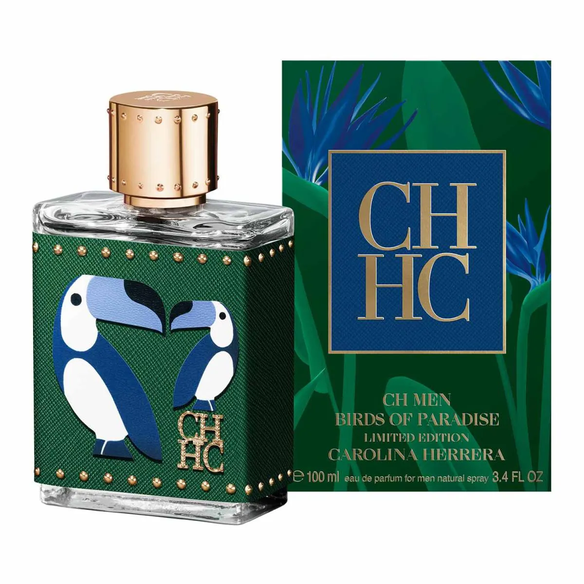 CAROLINA HERRERA CH MEN BIRDS OF PARADISE 100ML MASCULINO