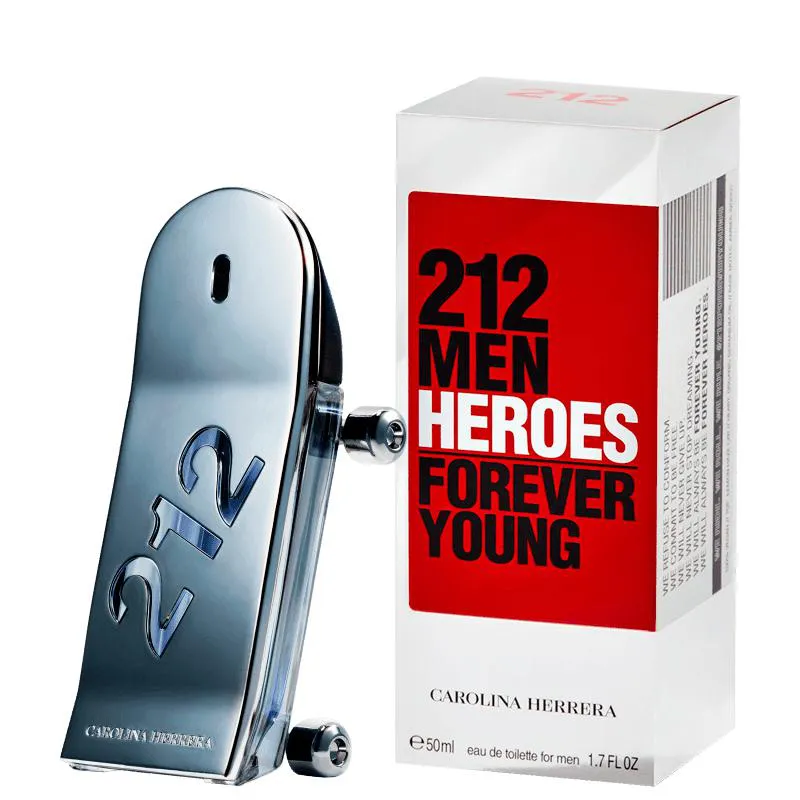 PERFUME CAROLINA HERRERA 212 MEN HEROES EAU DE TOILETTE 50ML