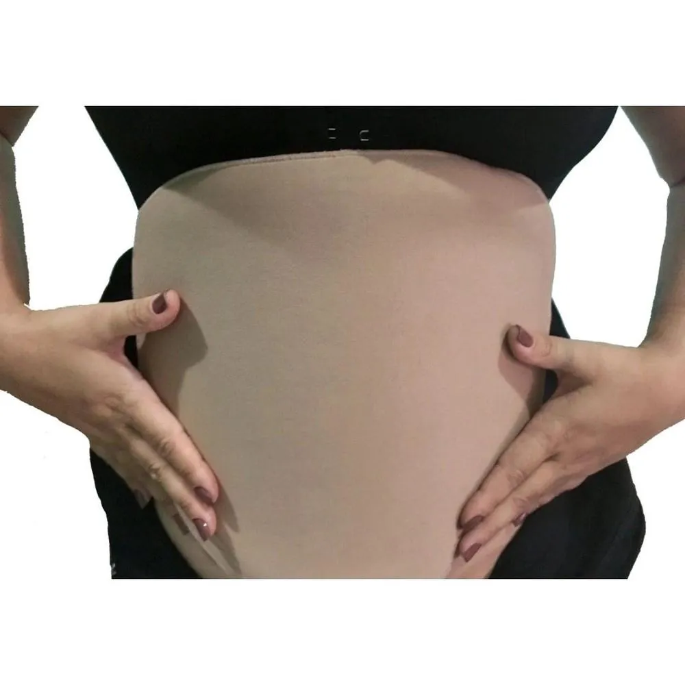 PLACA ABDOMINAL RíGIDA PóS CIRúRGICA PARA REDUçAO DE SEROMA CHOCOLATE TAM UN 90010 NEW FORM