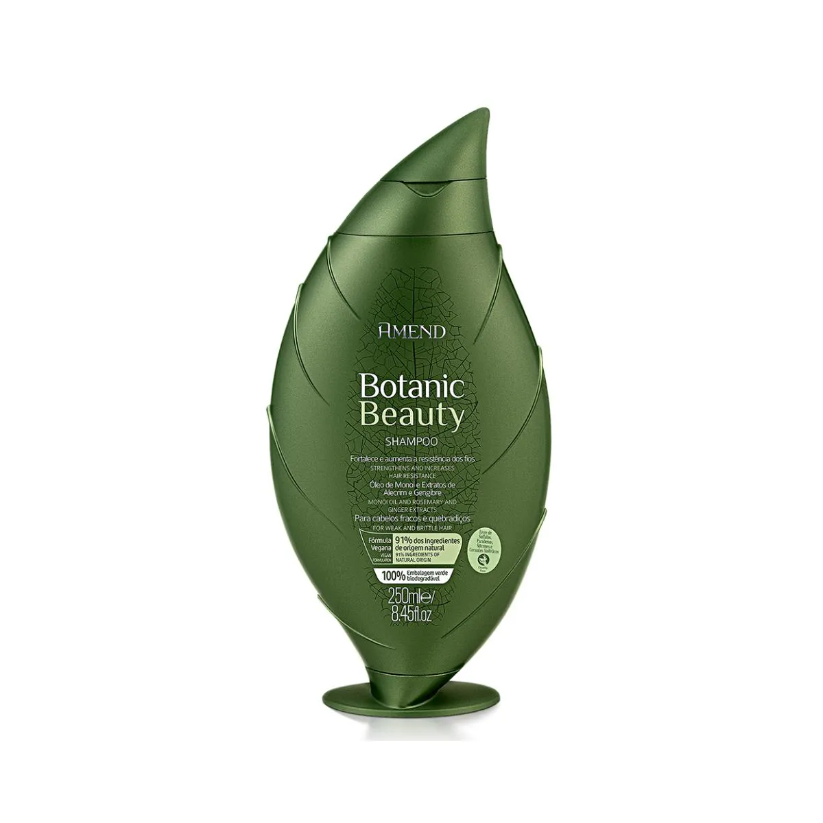 SHAMPOO AMEND BOTANIC BEAUTY ÓLEO DE MONóI 250ML