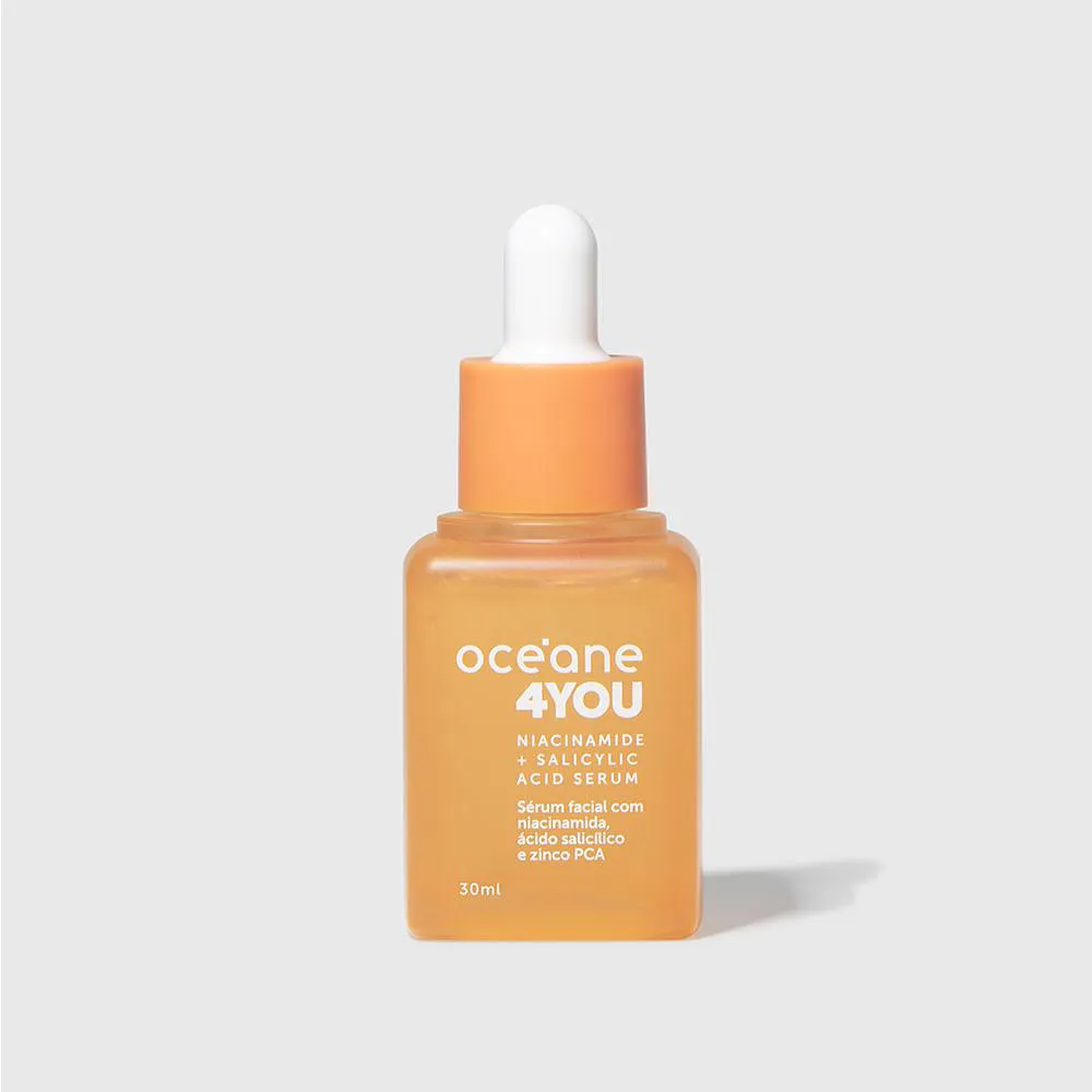 SéRUM COM NIACINAMIDA E ÁCIDO SALICíLICO - NIACINAMIDE E SALICYLIC ACID SERUM 4YOU 30ML