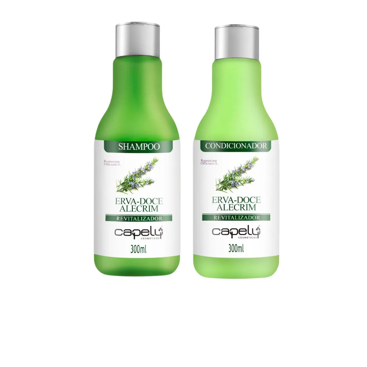 KIT CAPELY REVITALIZADOR SHAMPOO 300ML+CONDICIONADOR 300ML