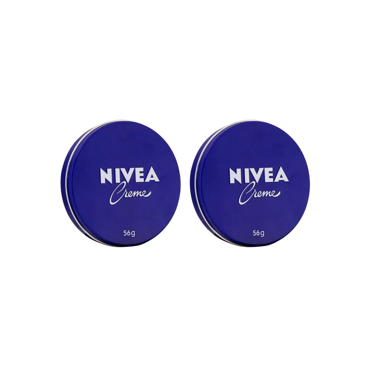 Kit com 2 Creme Nivea Pele Ressecada Lata Azul 60g - Nívea