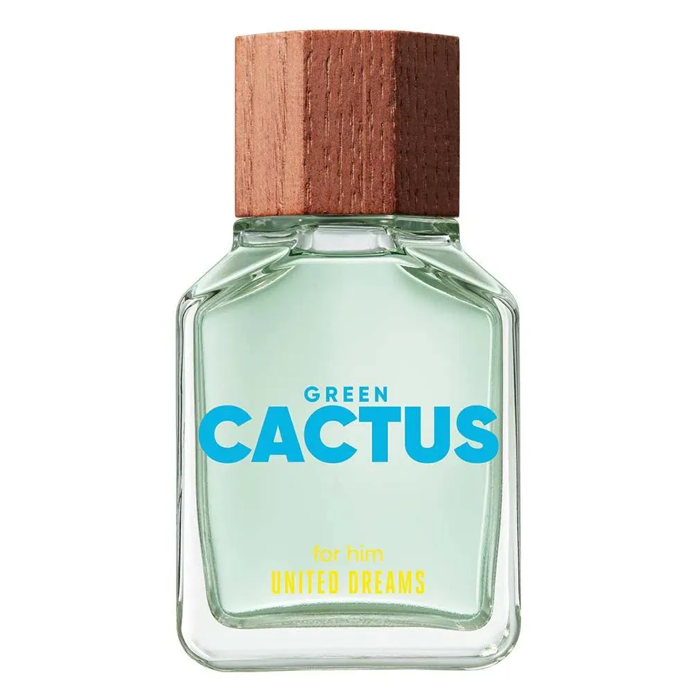 PERFUME UNITED DREAMS GREEN CACTUS EAU DE TOILETTE MASCULINO BENETTON 100ML