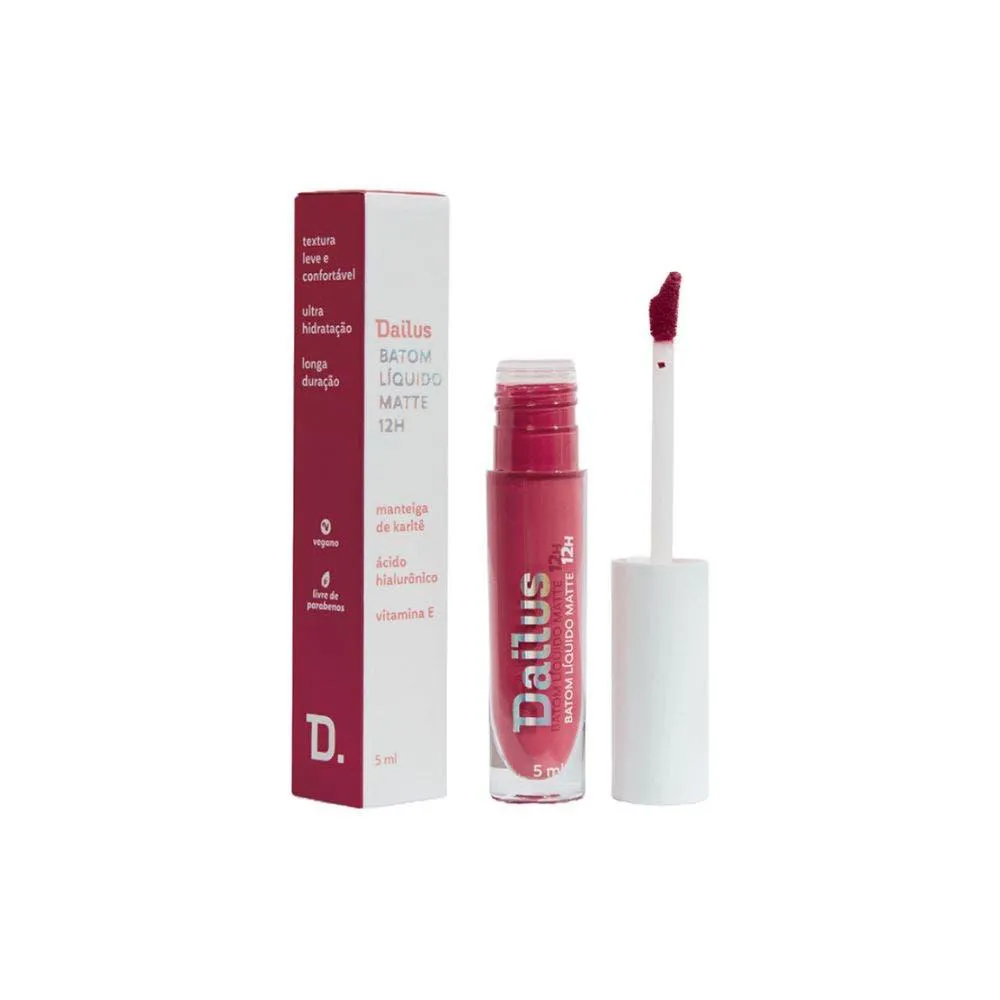 BATOM LíQUIDO DAILUS MATTE 12H MAGENTA