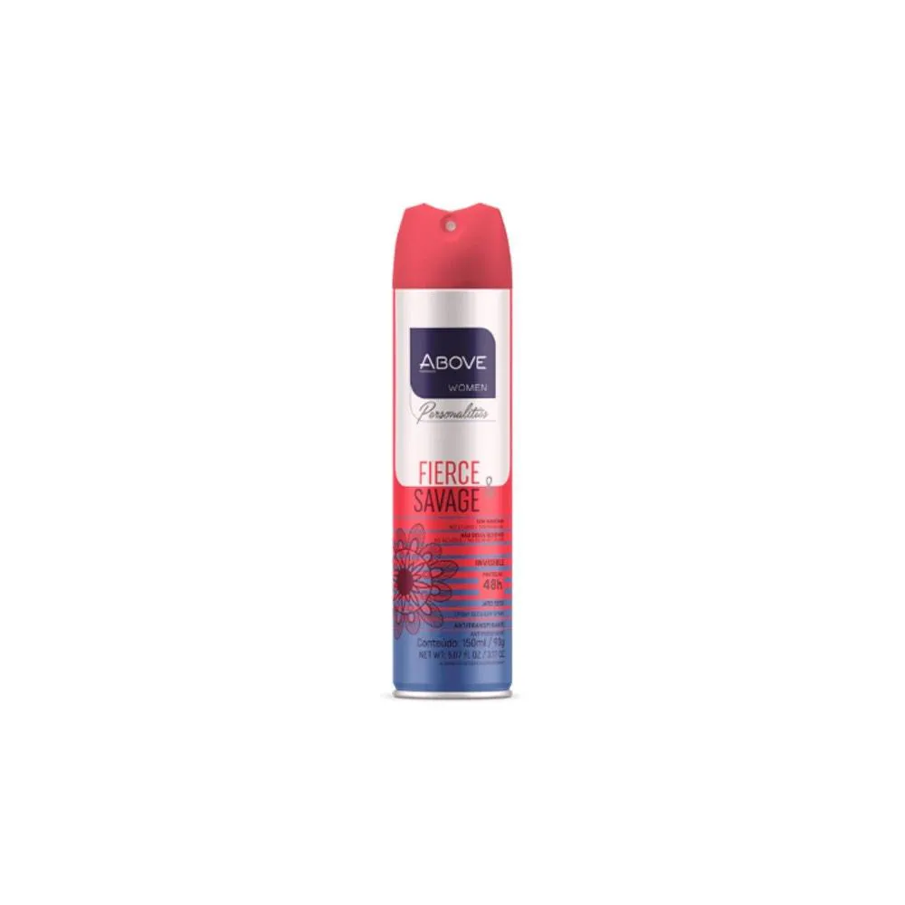DESODORANTE AEROSOL ABOVE PERSONALITIES FIERCE SAVAGE 150ML