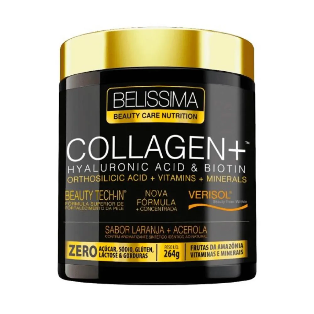 COLLAGEN PLUS 264G LARANJA COM ACEROLA BELÍSSIMA