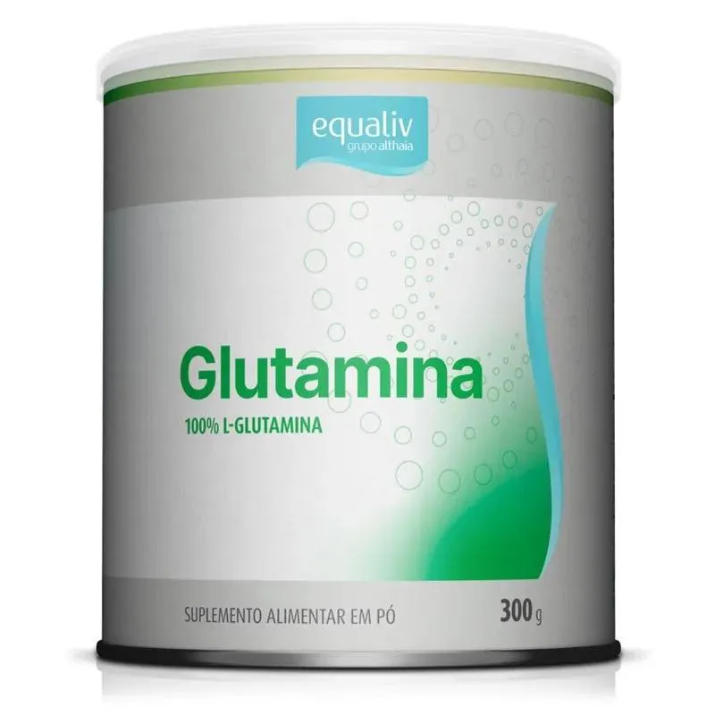 SUPLEMENTO EQUALIV GLUTAMINA ENERGIA MúSCULO IMUNIDADE 300G