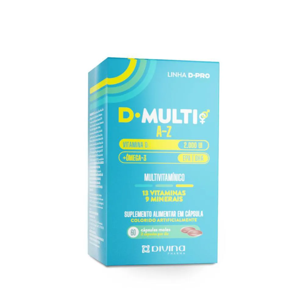 MULTIVITAMíNICO D.MULTI A-Z 60 CáPSULAS