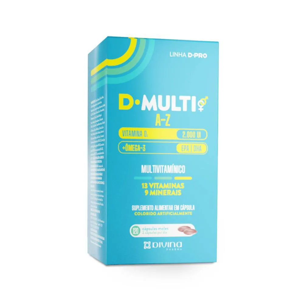 MULTIVITAMíNICO D.MULTI A-Z 120 CáPSULAS