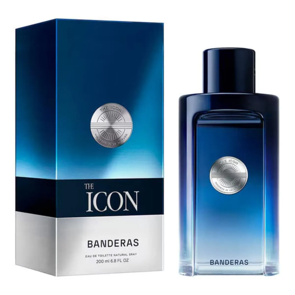 PERFUME ANTONIO BANDERAS THE ICON MASCULINO EAU DE TOILETTE 200ml