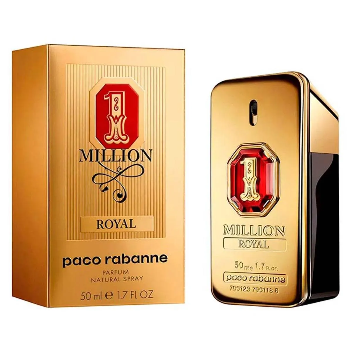 PERFUME RABANNE 1 MILLION ROYAL MASCULINO EAU DE PARFUM 50ml