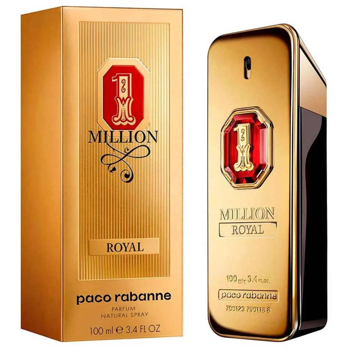 PERFUME RABANNE 1 MILLION ROYAL MASCULINO EAU DE PARFUM 100ml