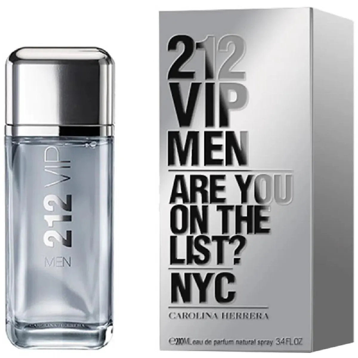 PERFUME 212 VIP MEN CAROLINA HERRERA MASCULINO EAU DE TOILETTE 200ml