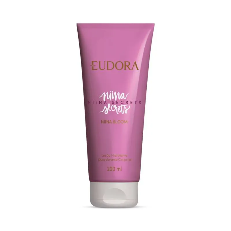 EUDORA NIINA SECRETS BLOOM LOCAO DES HIDRATANTE CORPO 200ML