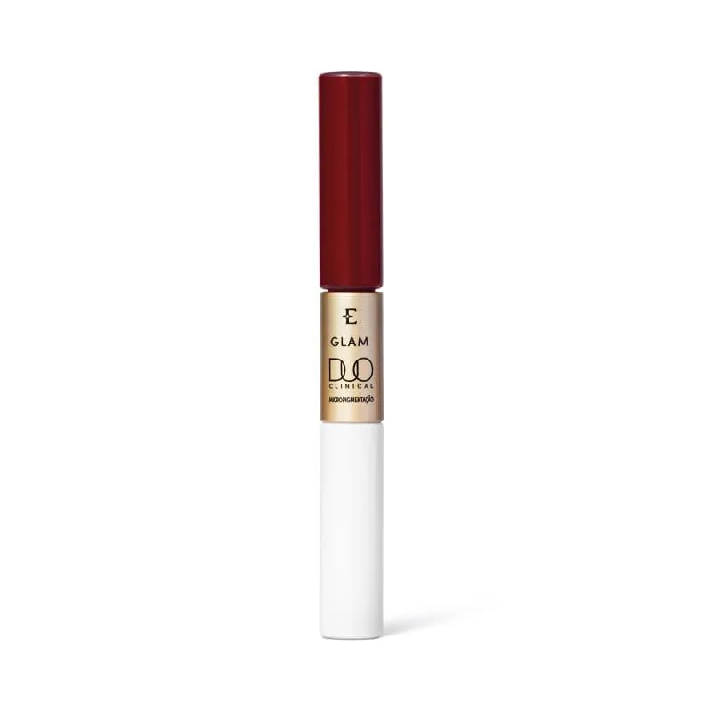 EUDORA GLAM DUO CLINICAL BATOM LIQ VERMELHO IMPRESCINDIVEL 3,5G
