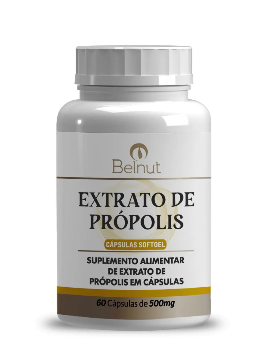 EXTRATO DE PROPOLIS BELNUT 60 CAPS SOFTGEL 500MG