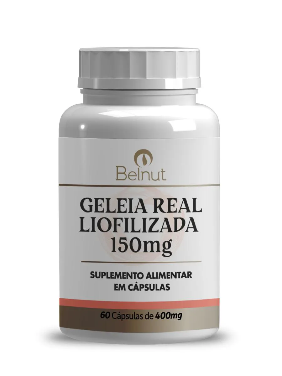 GELEIA REAL LIOFILIZADA BELNUT 60 CAPS 400MG