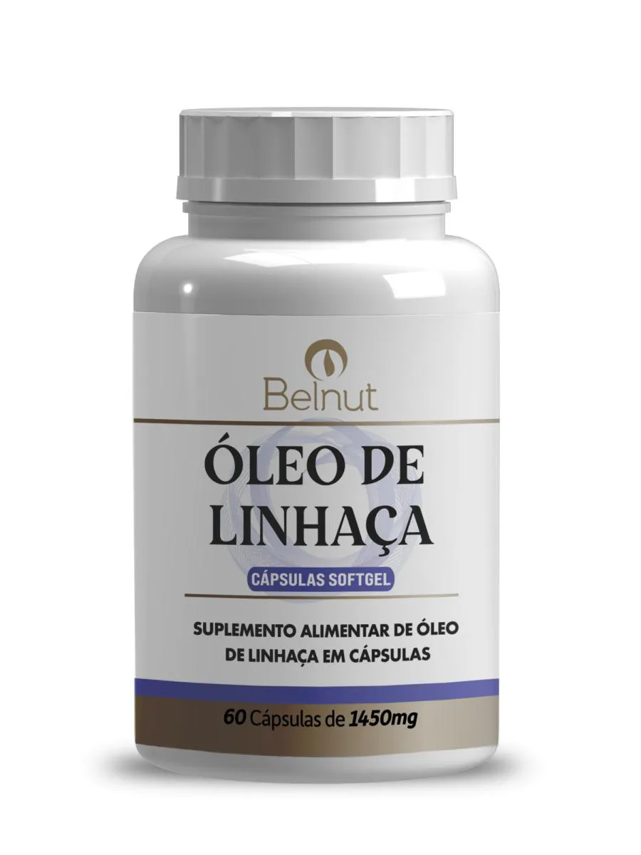 OLEO DE LINHACA BELNUT 60 CAPS SOFTGEL 1450MG