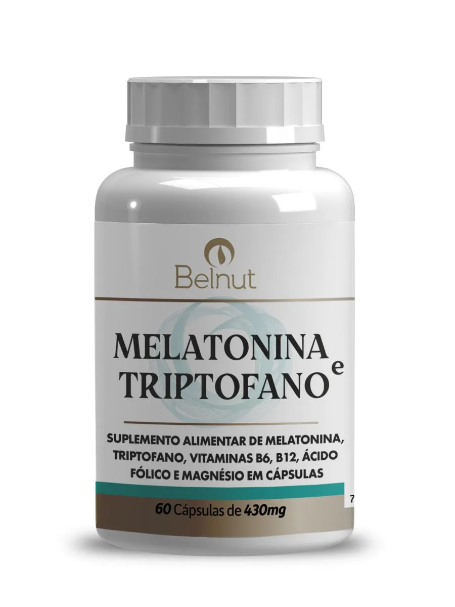 MELATONINA E TRIPTOFANO BELNUT 60 CAPS 430MG