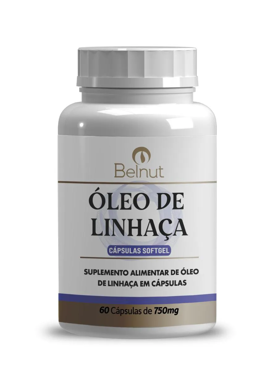 OLEO DE LINHACA BELNUT 60 CAPS SOFTGEL 750MG