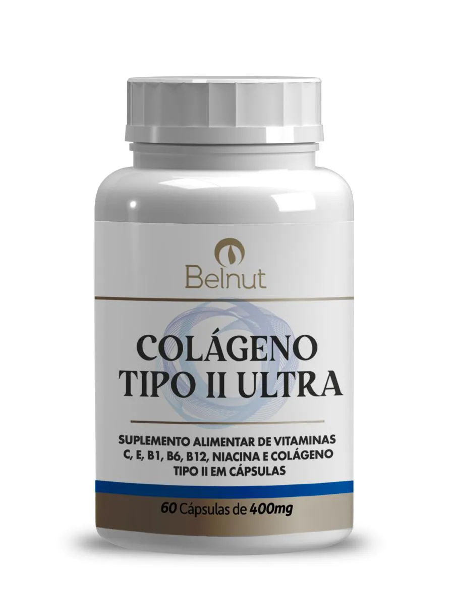 COLAGENO TIPO II ULTRA BELNUT 60 CAPS 400MG