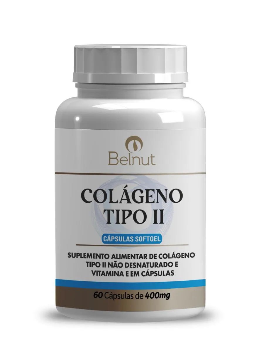 COLAGENO TIPO II BELNUT 60 CAPS SOFTGEL 400MG