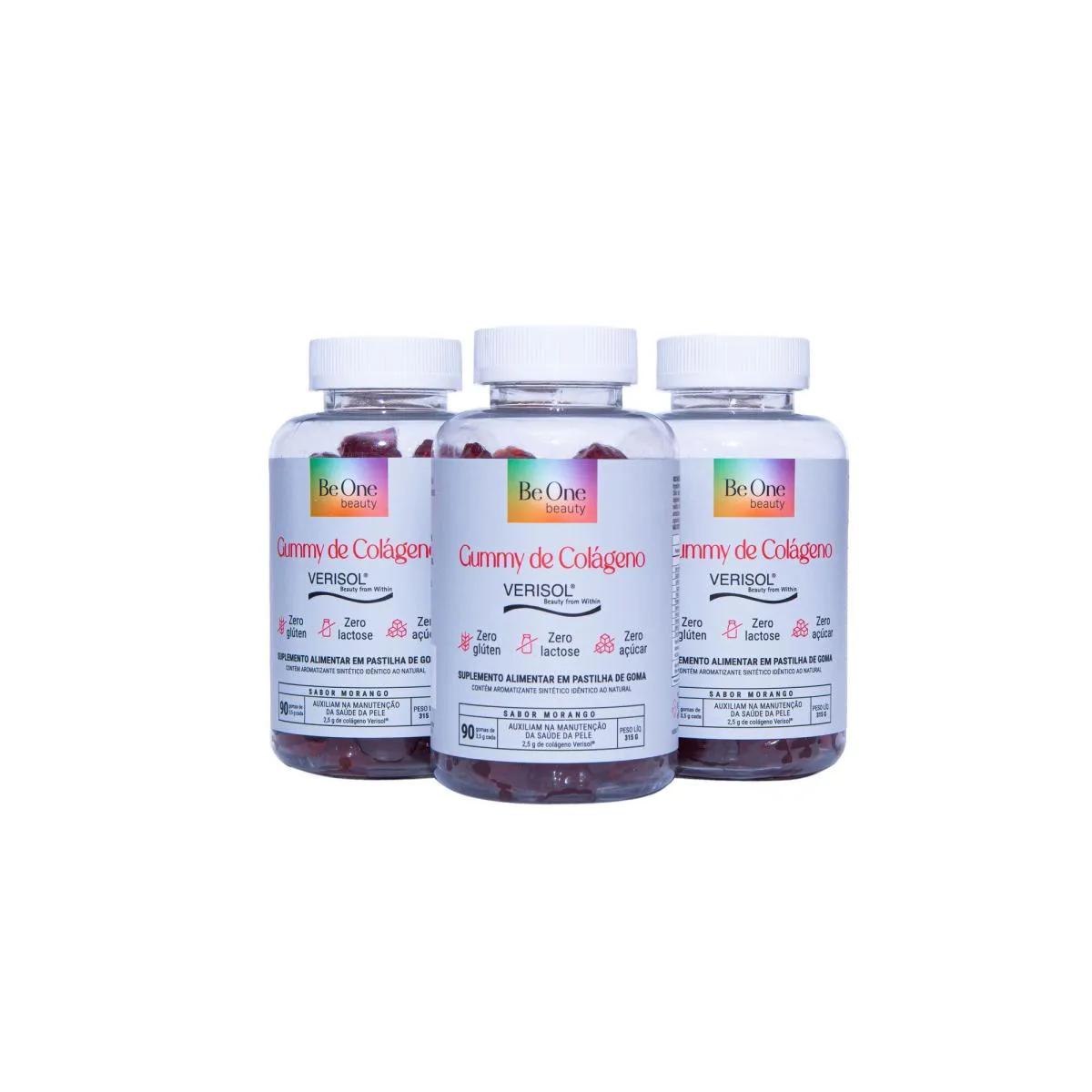 GUMMY DE COLáGENO VERISOL - KIT COM 3